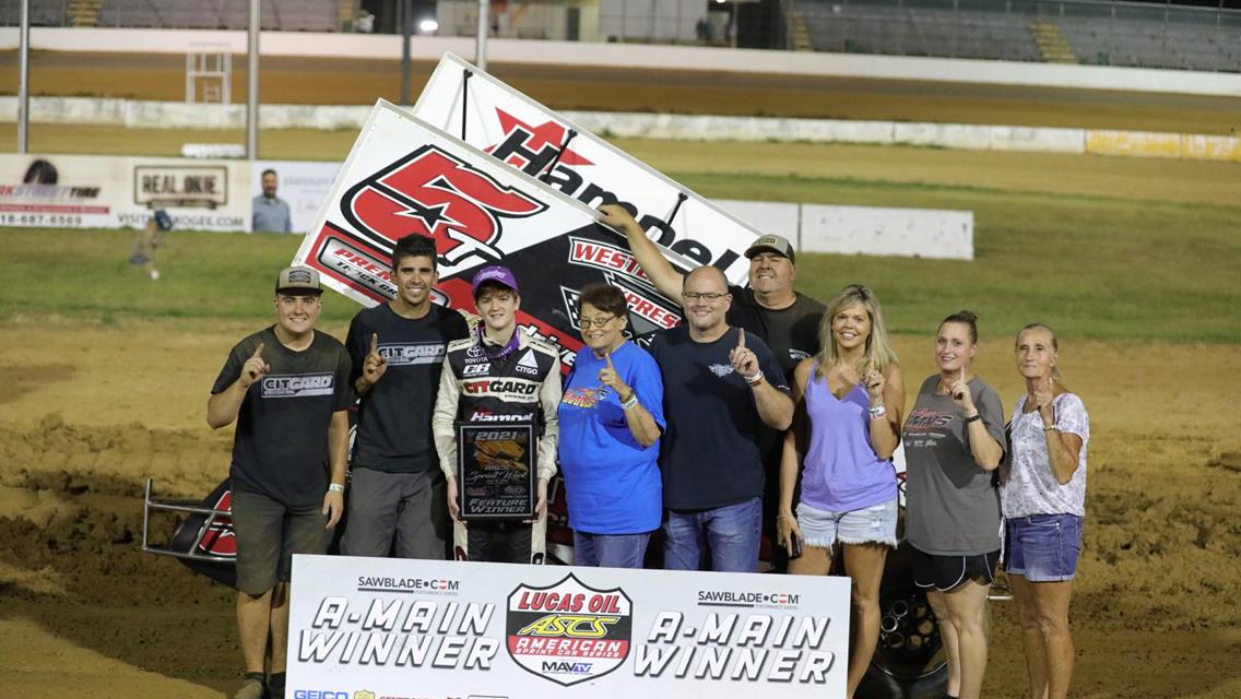 Ryan Timms Secures ASCS Sprint Week Title With Outlaw Motor Speedway Triumph