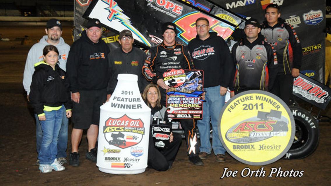 Jason Johnson Wins Hockett/McMillin Memorial!
