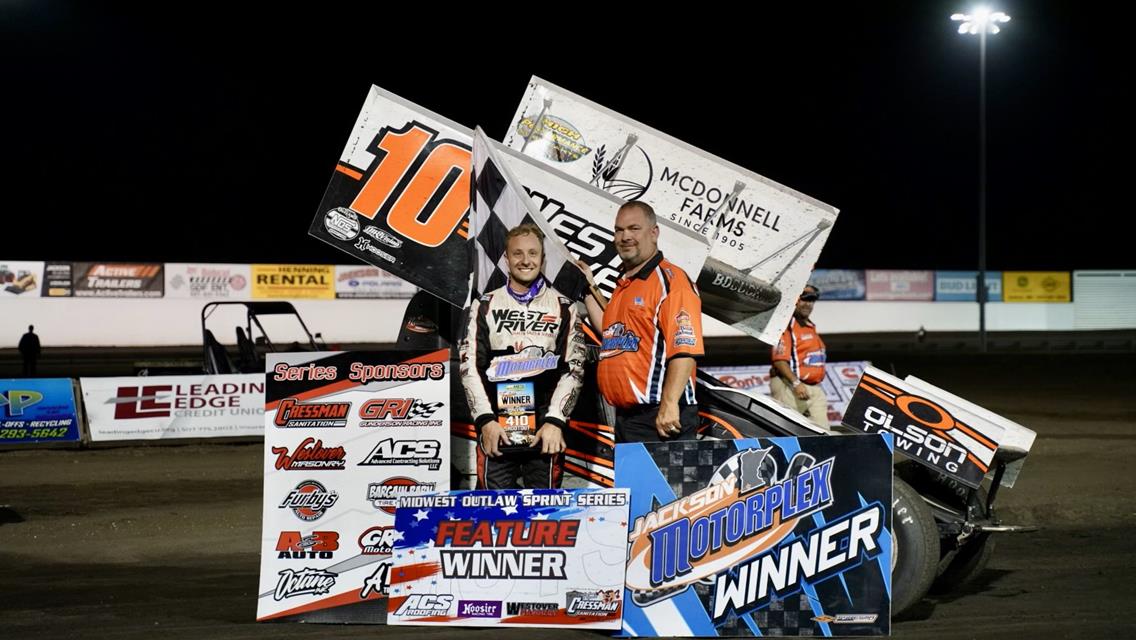 Bogucki and Rosenboom Triumphant at Jackson Motorplex During Joel Pingeon Trucking 410 Shootout Presented by C &amp; B Operations