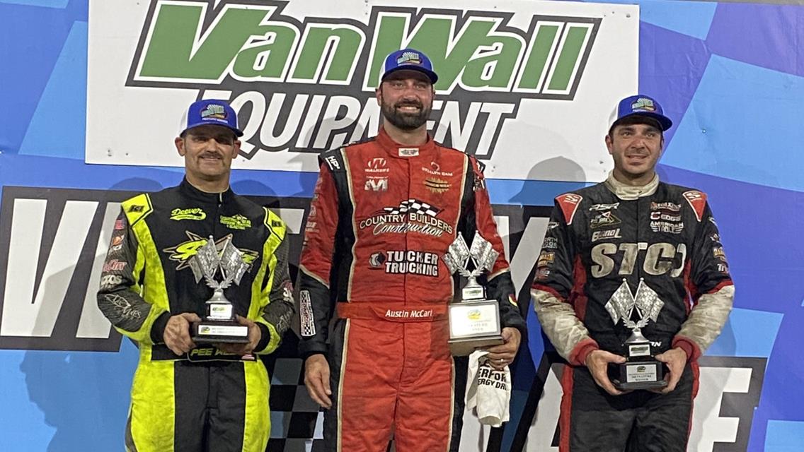 7-13 Ryan Navratil (Pro), Austin McCarl (410), Aaron Reutzel (360)