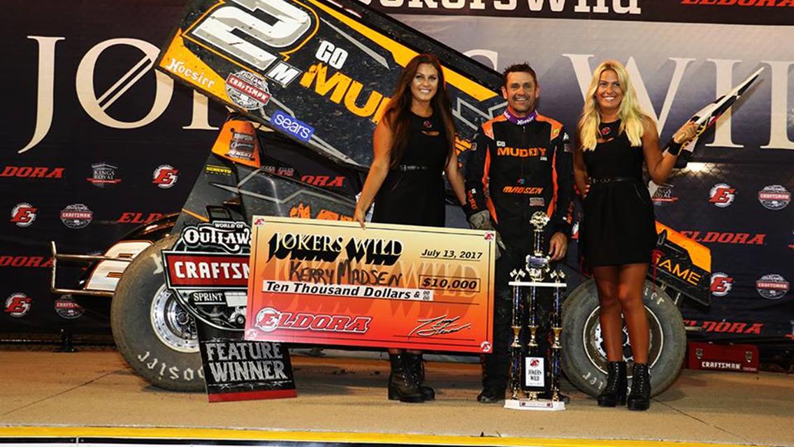 Madsen Leads Big Game Motorsports to Third Straight World of Outlaws Win