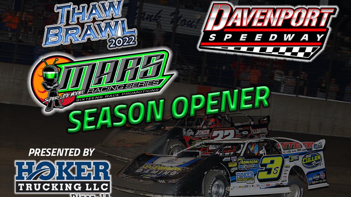 Mars Series Ready to Invade the Davenport Speedway