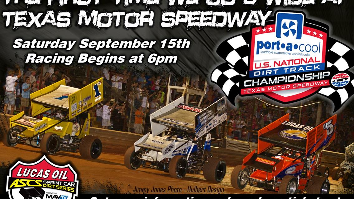 Lone Star Bound: ASCS Debuts at Texas Motor Speedway