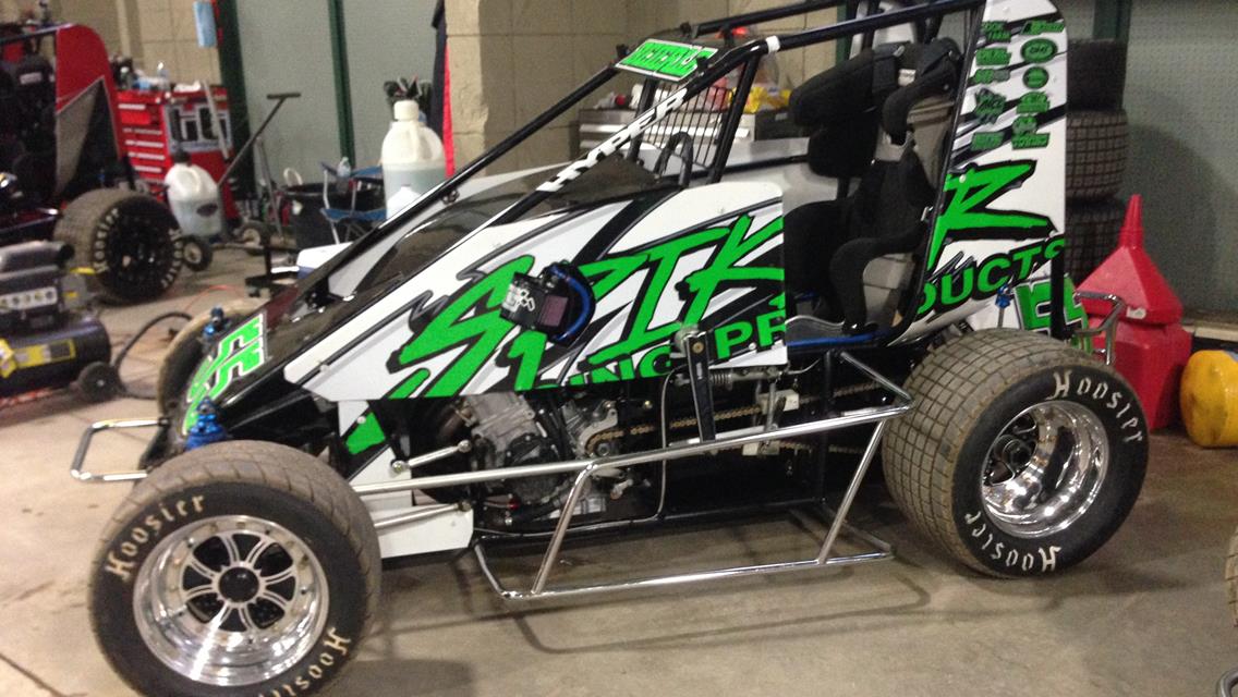 Beierle Endures Roller Coaster 1,200cc Mini Sprint Debut at Tulsa Shootout