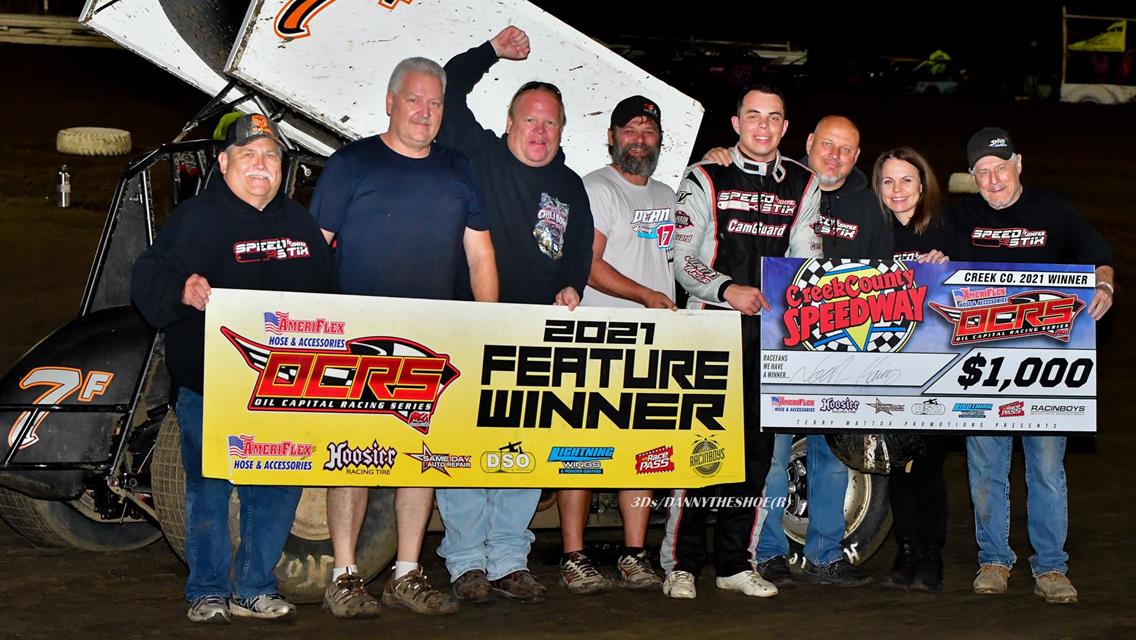 Harris tough to beat at Creek County Speedway, captures 2nd OCRS victory