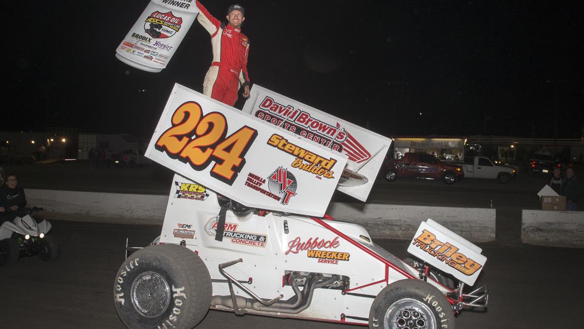 John Carney II Opens 44th Lucas Oil ASCS Devil’s Bowl Winter Nationals With Victory