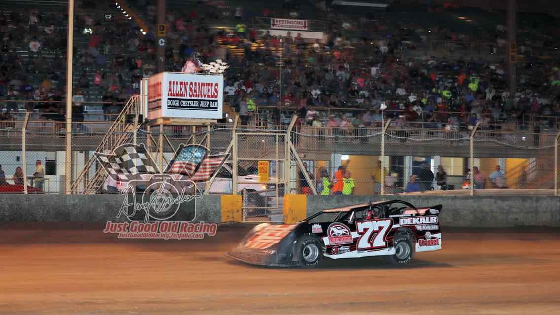 Cory Dumpert an NCRA Crate Late Model Hutch Nationals Champion