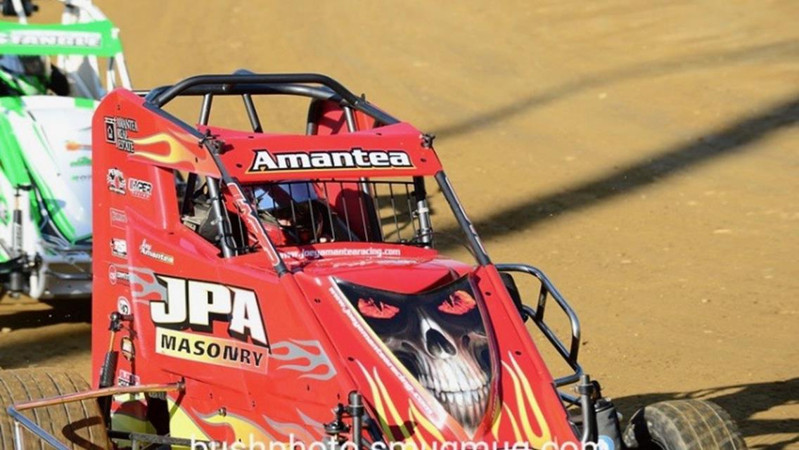 Amantea Runs Top-10 Streak to Nine, Turns Focus to 360 Sprint Car Debut