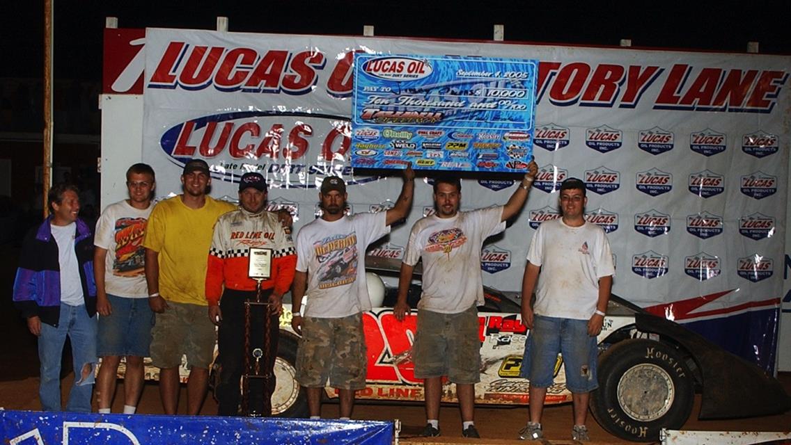Owens is Outstanding in Lucas Oil Late Model Dirt Series Win at Tazewell Speedway