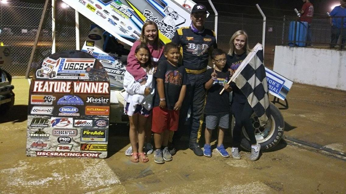 Hagar grabs USCS Sprint Speedweek Round #3 win at Lexington 104 in borrowed ride