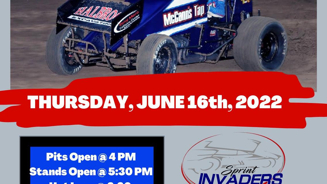 Sprint Invaders Roar into Eldon Thursday!