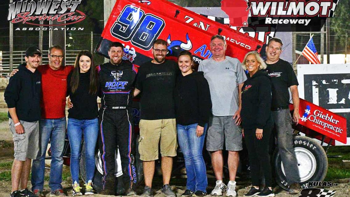 Doer, McMullen and Schlafer with Wilmot Triumphs
