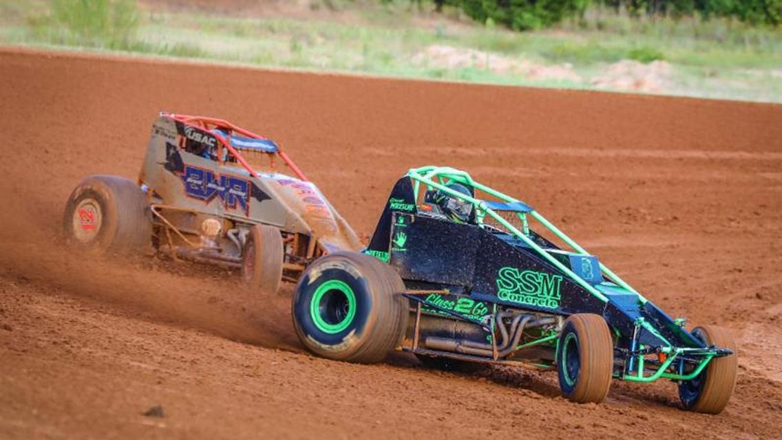 USAC Wingless Sprints Oklahoma Sunday at Red Dirt Raceway