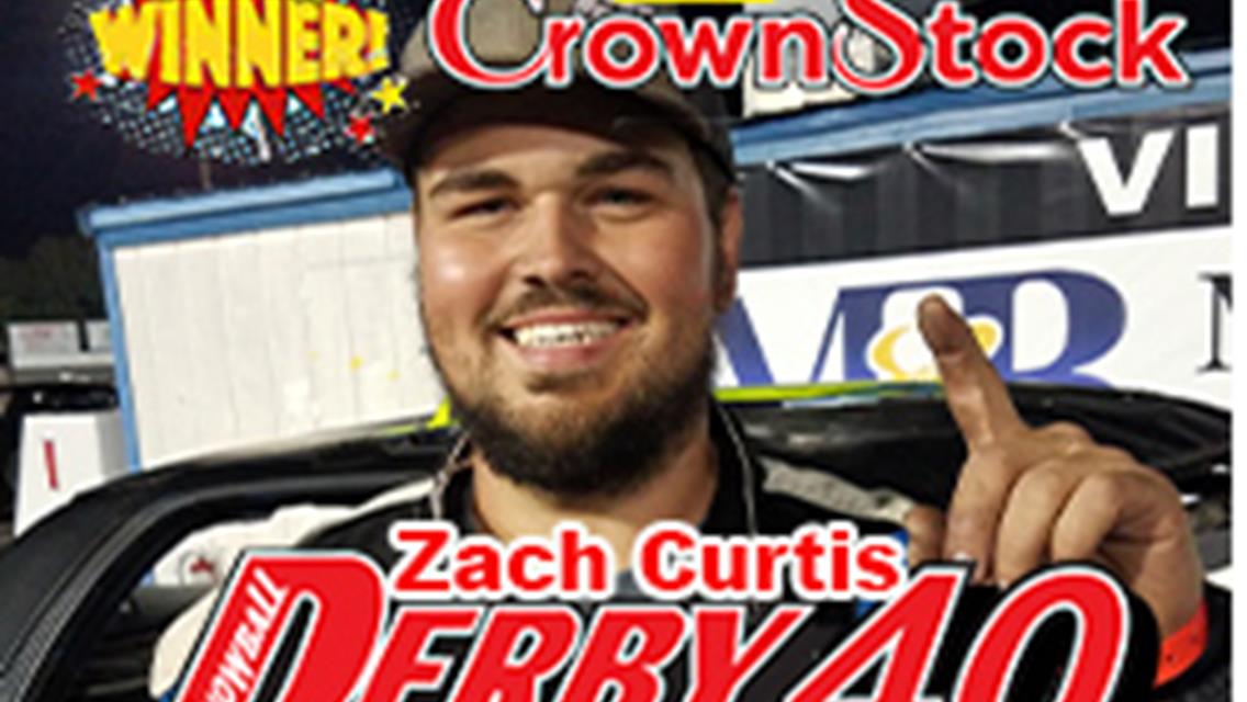 Derby Preview Pays for Speed; Curtis Repeats as Crown Stocks Derby 40 Champ