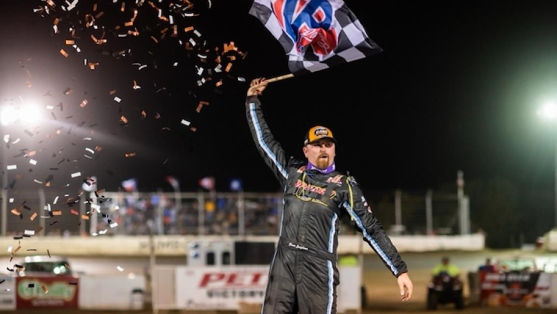 Humboldt Speedway (Humboldt, KS) – World of Outlaws Case Late Model Series – Rick Eshelman Kansas Tribute Tour – October 21st, 2022. (Jacy Norgaard photo)