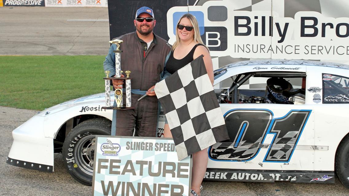 Apel Wins after Leaders Tangle at Slinger