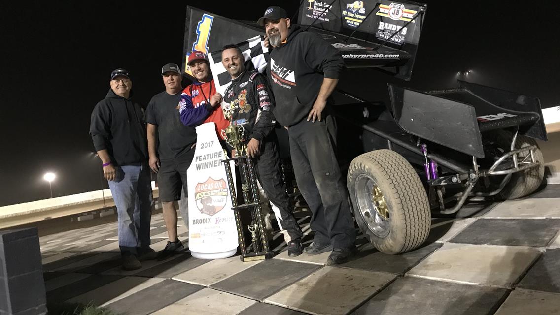 Travis Rilat Triumphant On Night 1 Of Lucas Oil ASCS Cocopah Nationals