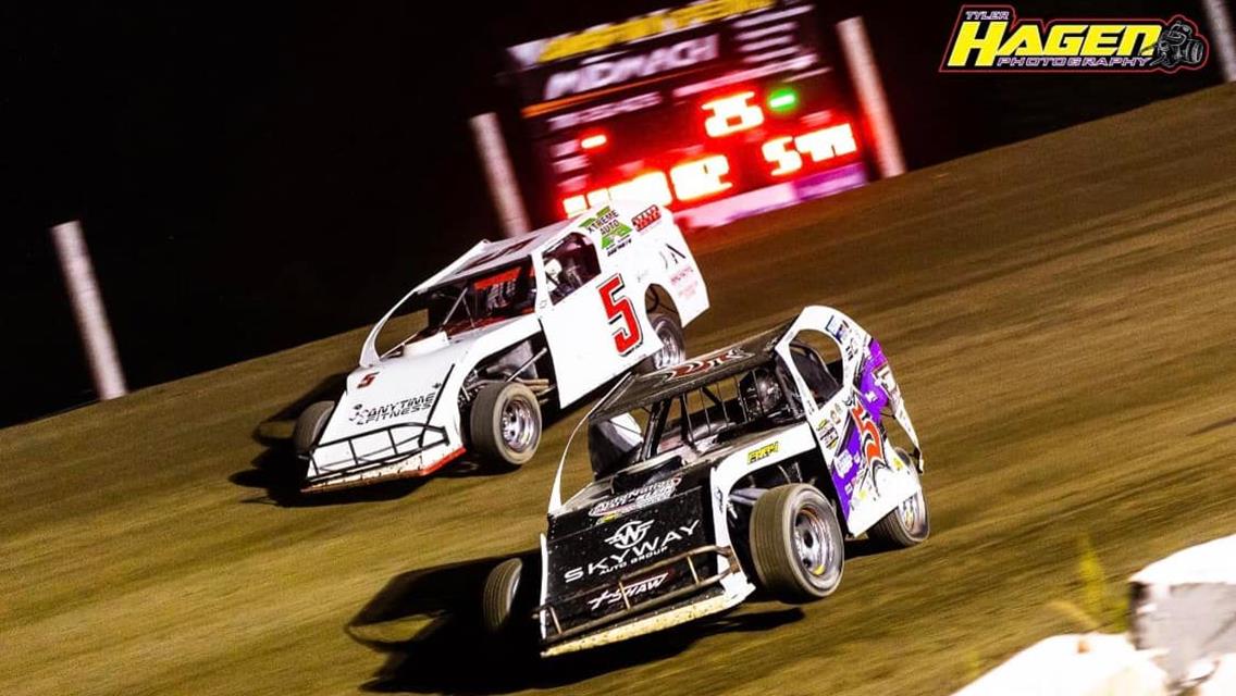 Jamestown Speedway (Jamestown, ND) – Dakota Classic Modified Tour – July 9th, 2022. (Tyler Hagen Photography)