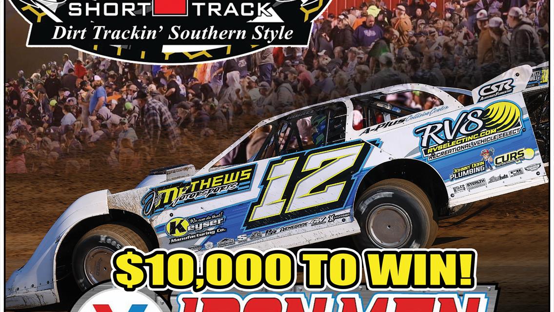Valvoline Iron-Man Late Model Southern Series Goes to Talladega Short Track for 6th Annual Governor’s Cup Saturday August 12