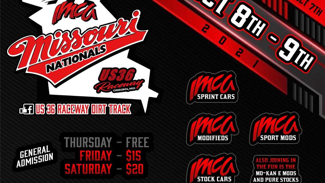 US 36 Raceway IMCA Missouri Nationals Keeps Getting Bigger and Better!