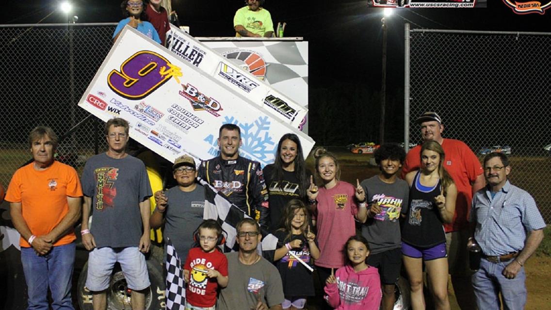 RED HOT HAGAR WINS FOURTH STRAIGHT USCS SPEEDWEEK RACE AT NORTH ALABAMA