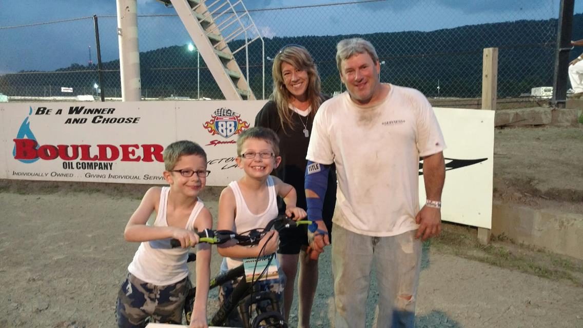GOODRICH CLAIMS CHECKERED FLAG AT I88 SPEEDWAY SATURDAY NIGHT
