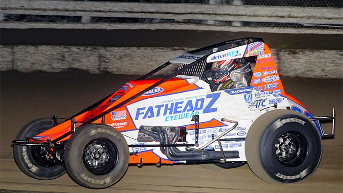 Bacon a Passing Master at USAC’s Winter Dirt Games