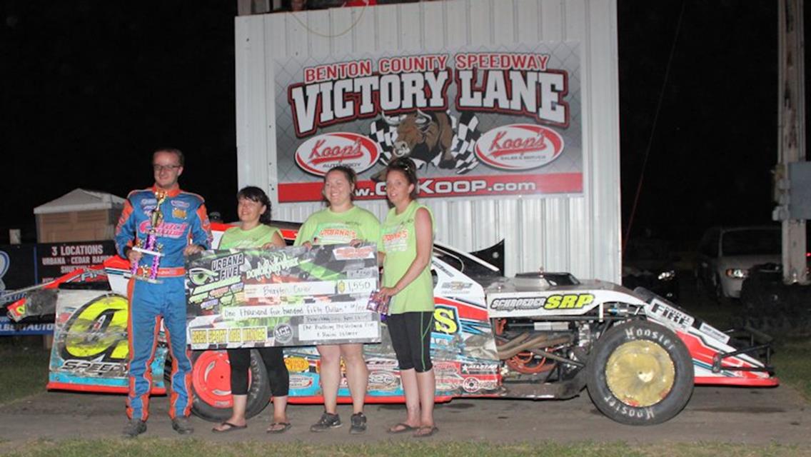 Brayton Carter Scores Big Win At Urbana 5 Race Night At BCS