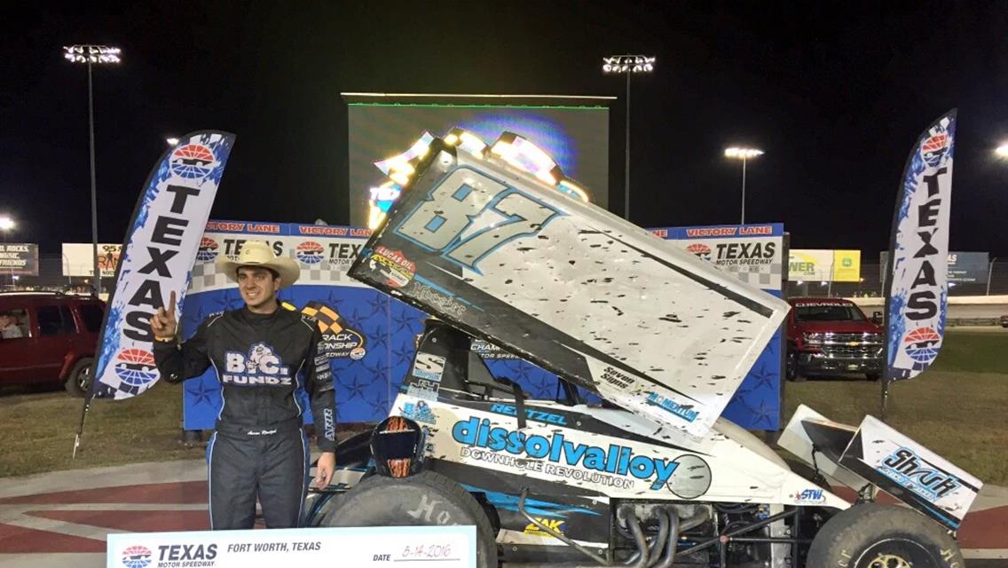 Aaron Reutzel Earns His First Lucas Oil ASCS Texas World Dirt Track Championship!