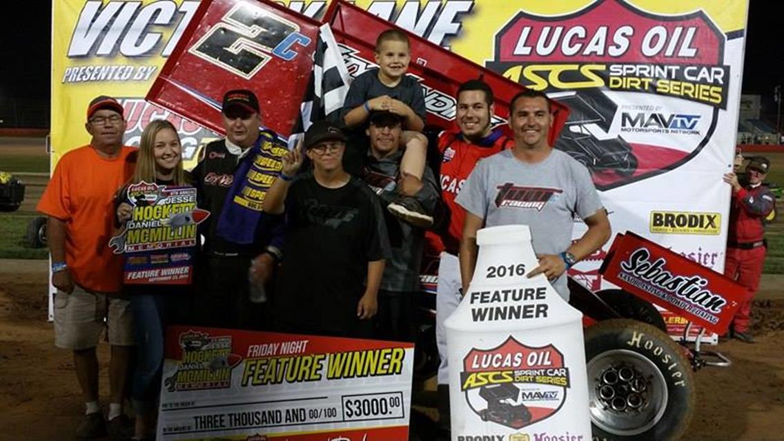 Wayne Johnson Survives Traffic For Hockett/McMillin Friday Night Victory