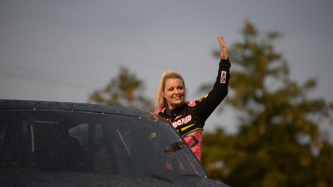 Mom, real estate agent and Monster Truck driver Deidra Ballard ready for Lucas Oil Speedway &quot;Eve of Destruction&quot;