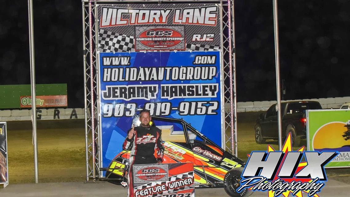 Tyer and Weger Top NOW600 Ark-La-Tex Region at Grayson County Speedway!