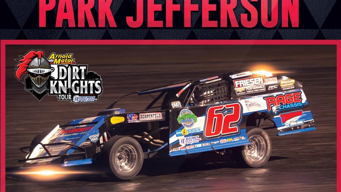 IMCA Dirt Knights invade Park Jefferson Monday, July 22nd.