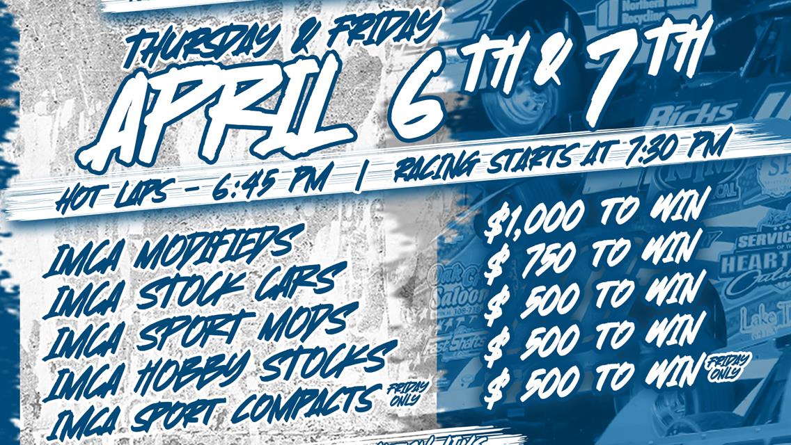 IMCA Frostbusters kick off this weekend