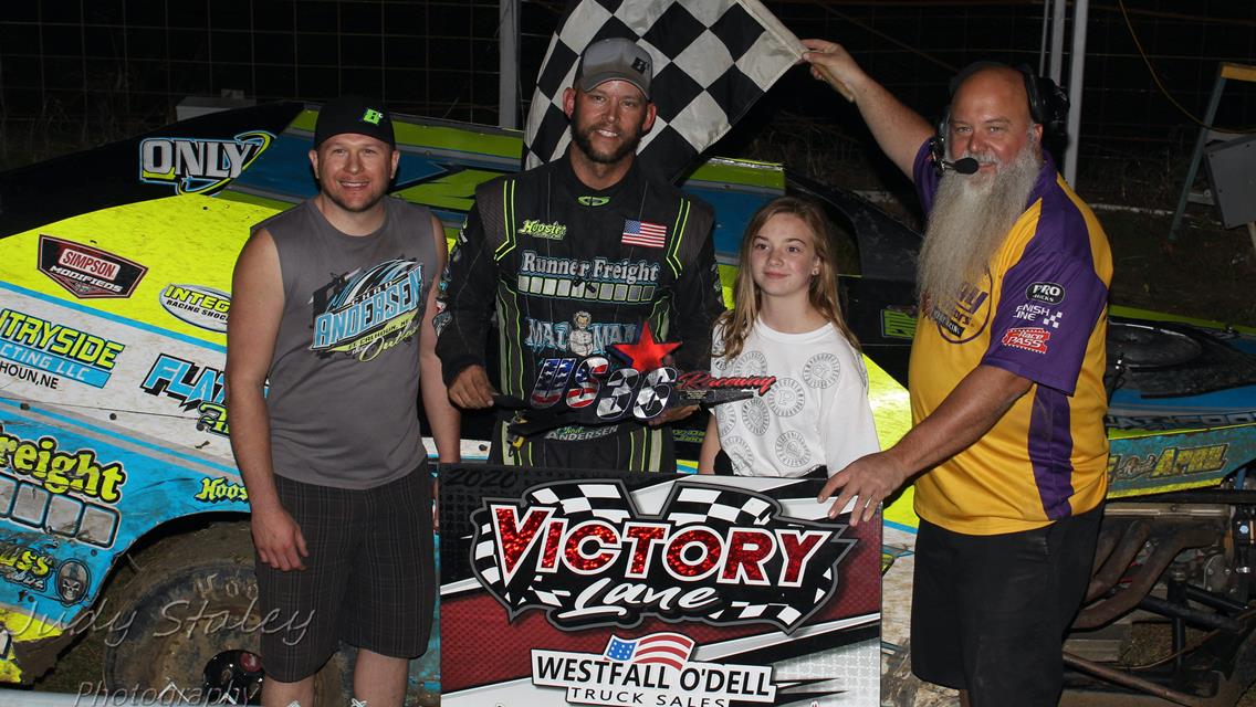 Andersen, Grossenbacher, Nichols, Clancy Take Missouri Nationals Qualifying Night Wins
