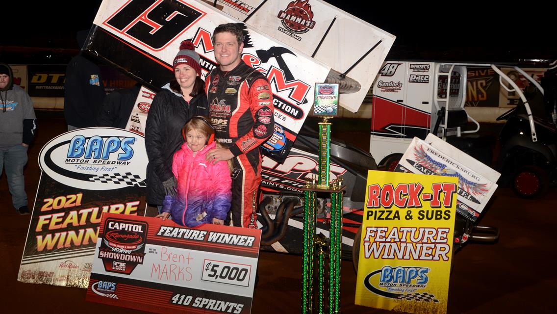 Brent Marks Scores Season-Ending Sprint Showdown Win at BAPS