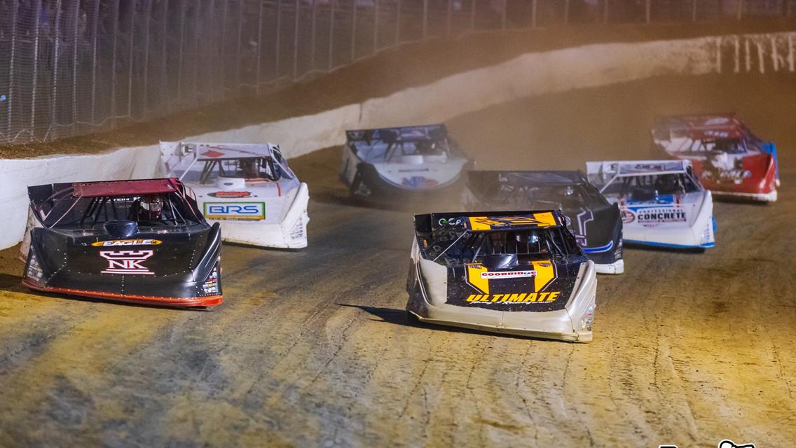 Florence Speedway (Wheatland, MO) – Lucas Oil Late Model Dirt Series – North-South 100 – August 10th-12th, 2023. (Michael Boggs photo)