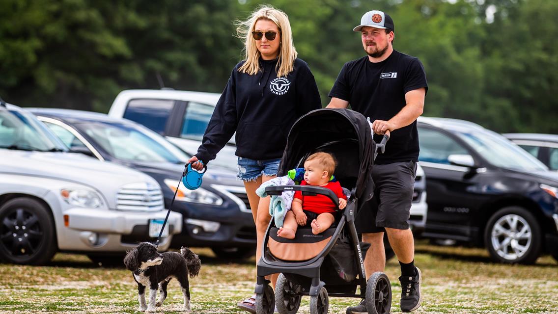 Deer Creek Speedway (Spring Valley, MN) – Lucas Oil Late Model Dirt Series – NAPA Auto Parts Gopher 50 – July 6th-8th, 2023. (Heath Lawson photo)