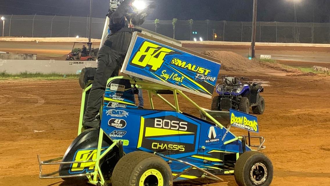 Battarbee and Maust Master NOW600 Ark-La-Tex at 105 Speedway