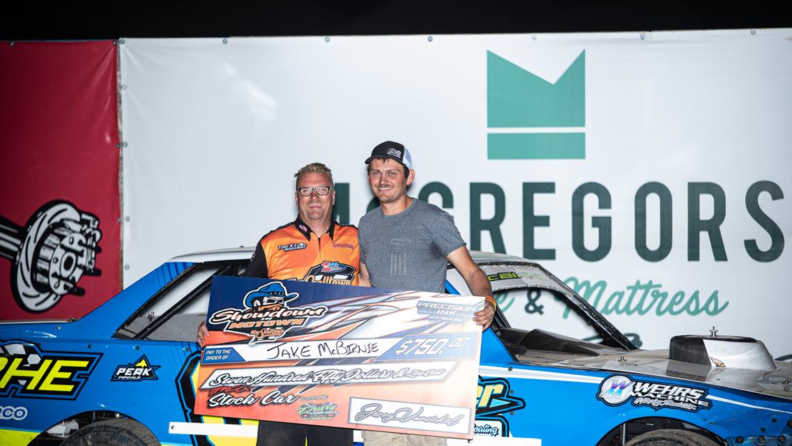 Showdown at MoTown wins to Laney, McBirnie, Gustin, Grape, Padilla, Sabin, and Mitchell