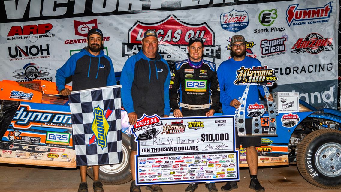 Thornton Earns Sixth Win of the Season at West Virginia Motor Speedway
