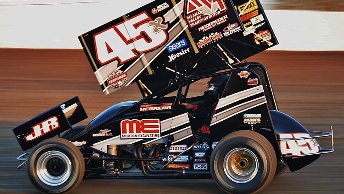 Herrera Captures First World of Outlaws Top-10 Finish Since 2009