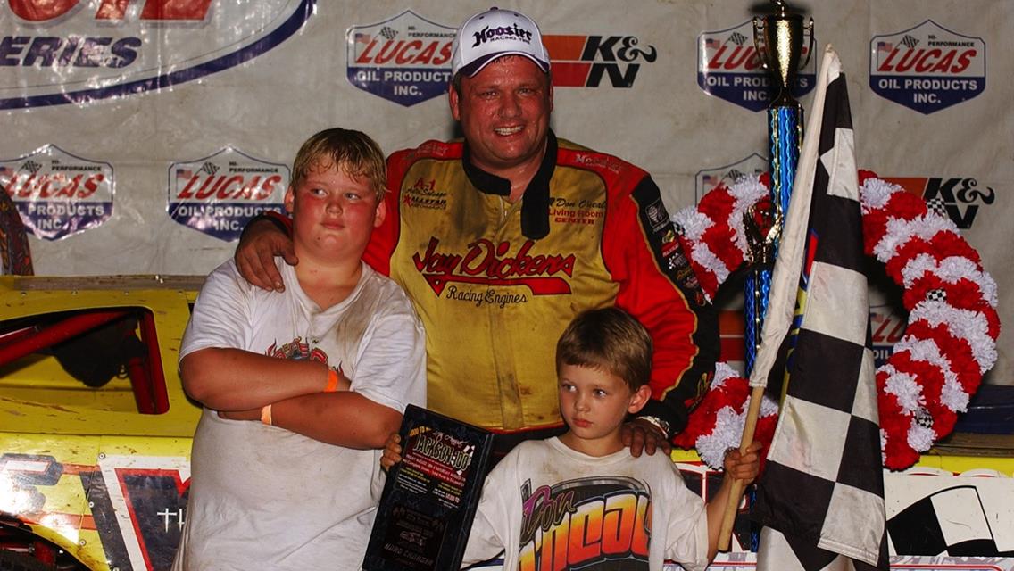 Oh My! It&#39;s O&#39;Neal from the Tail to Win the Lucas Oil Late Model Dirt Series Jackson 100 at Brownstown Speedway