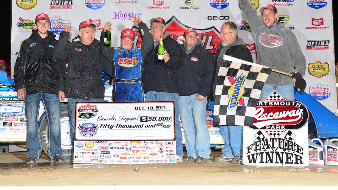 Brandon Sheppard Shocks the Field and Wins the Dirt Track World Championship
