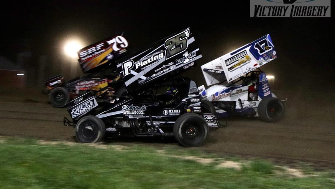 Arenz equals career-best 410 Sprint Car showing at Wilmot Raceway
