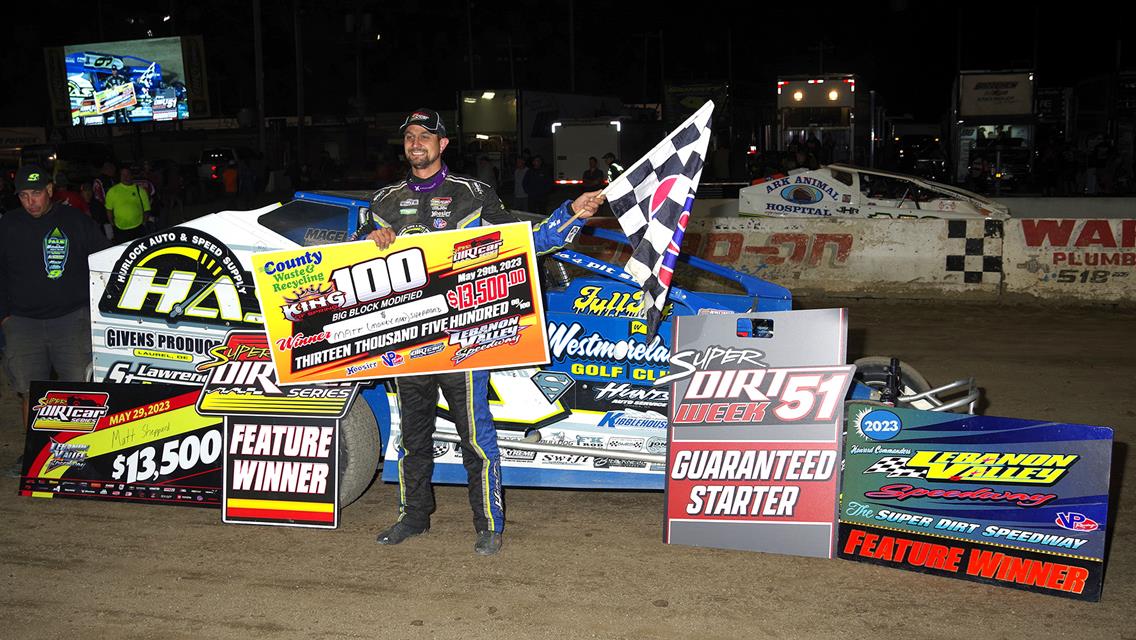 Matt Sheppard conquers Lebanon Valley for his 90th Super DIRTcar Series victory