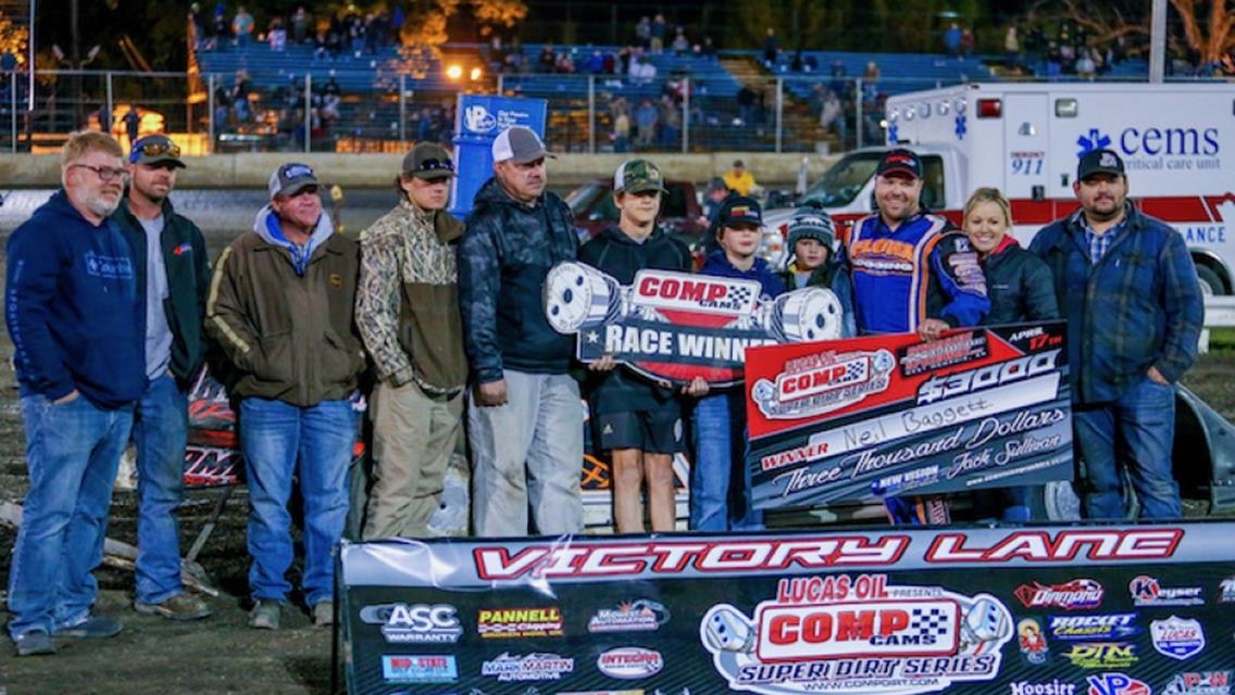 Neil Baggett Rides Topside to Riverside Win