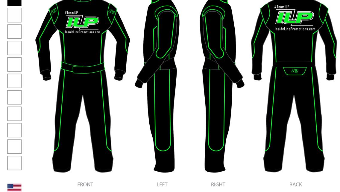 Inside Line Promotions Offering Sponsored Special Edition Driver Suits Through K1 RaceGear by Ryan Bowers Motorsports