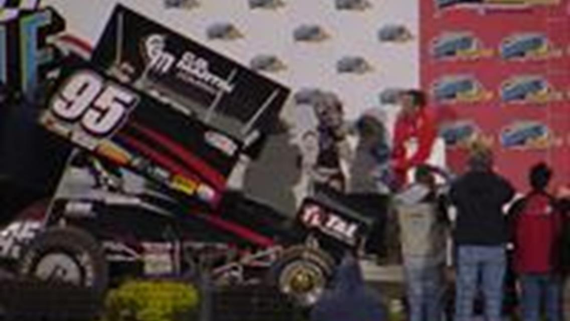Matt Wins at Knoxville Raceway