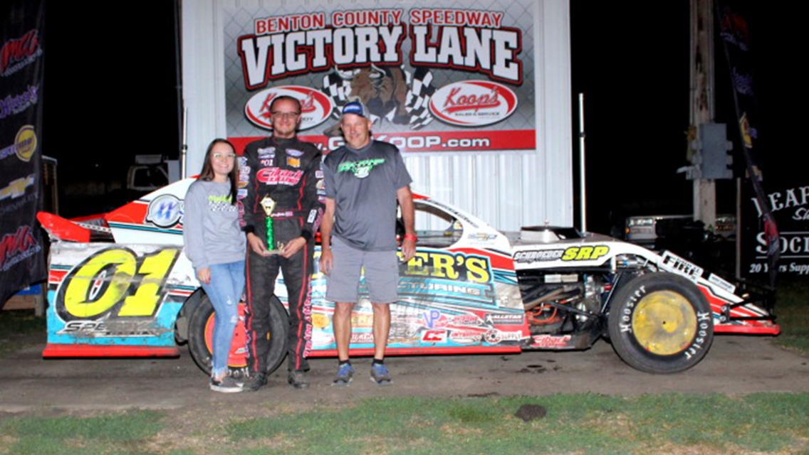 Berry Jr. Tops Stellar Field of IMCA Modifieds In Speed Shift TV Dirt Knights Tour